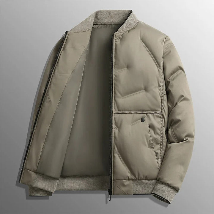 Elegant Bomulds Baseballjakke
