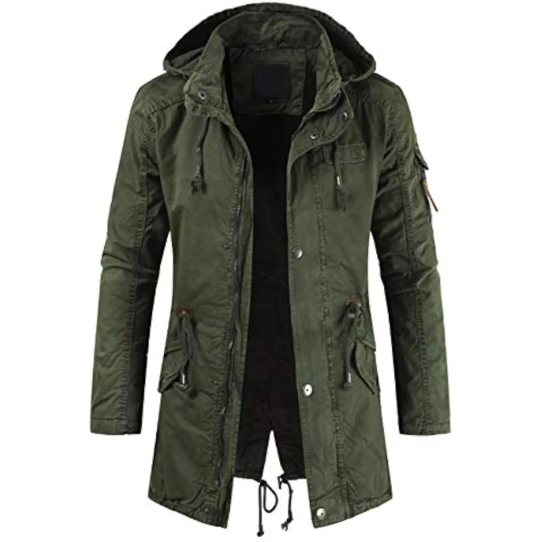 Lang Cargo Parka Jakke