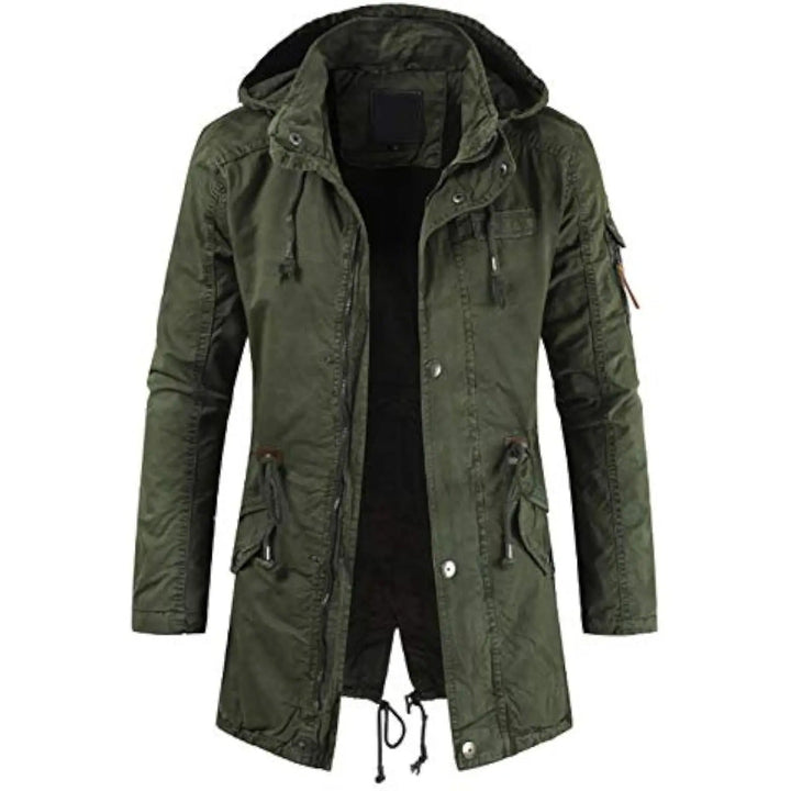 Lang Cargo Parka Jakke