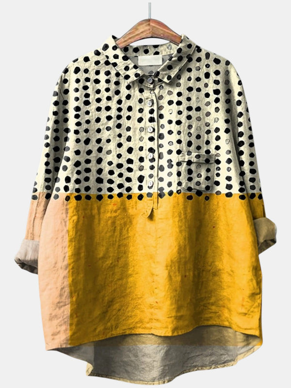 Olivia | Moderne linnedskjorte