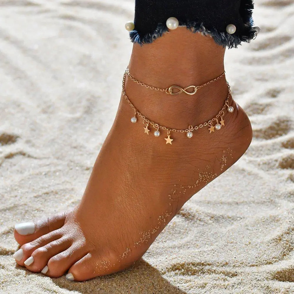 Noget med uendelig snor + kugler og stjerner