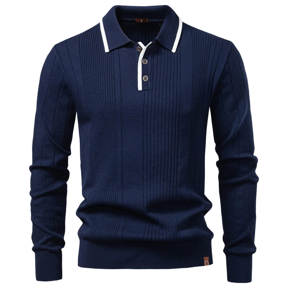 Elias | Strikket Polo