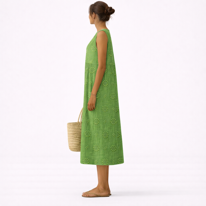 Olivia - Hverdags-Breeze-Midikjole