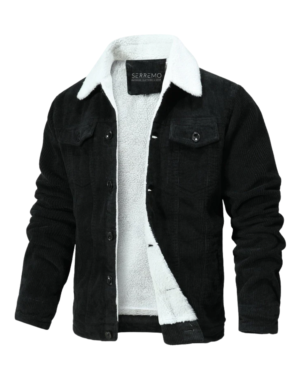 Casual Fleece Fôret Jakke